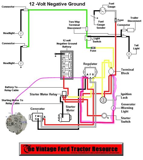 Ford 4000 Wiring Diagram